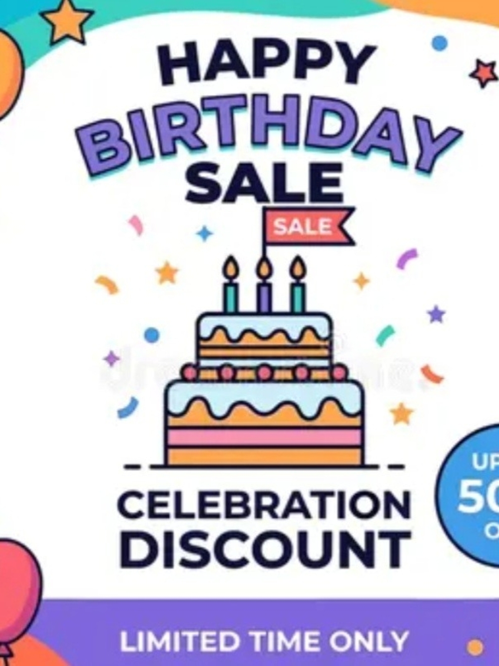 Birthday Celebration SALE #001